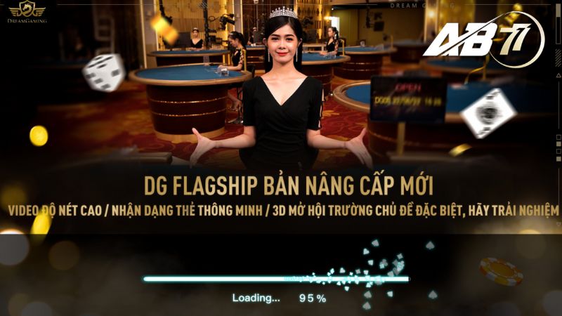 Ưu điểm nổi bật chỉ có tại sảnh DG Casino AB77